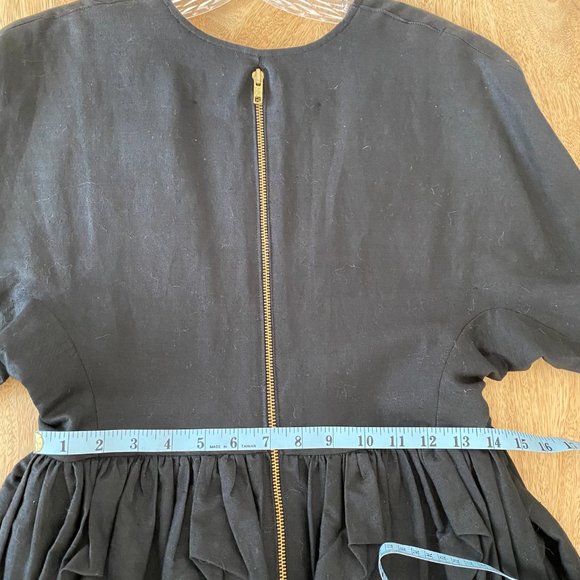 ZAIKO MURAOKA Vintage Bubble Skirt Dress MED Aughts Retro Y2K Balloon 80’s 90’s - Picture 9 of 16